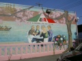 Outside the gelateria