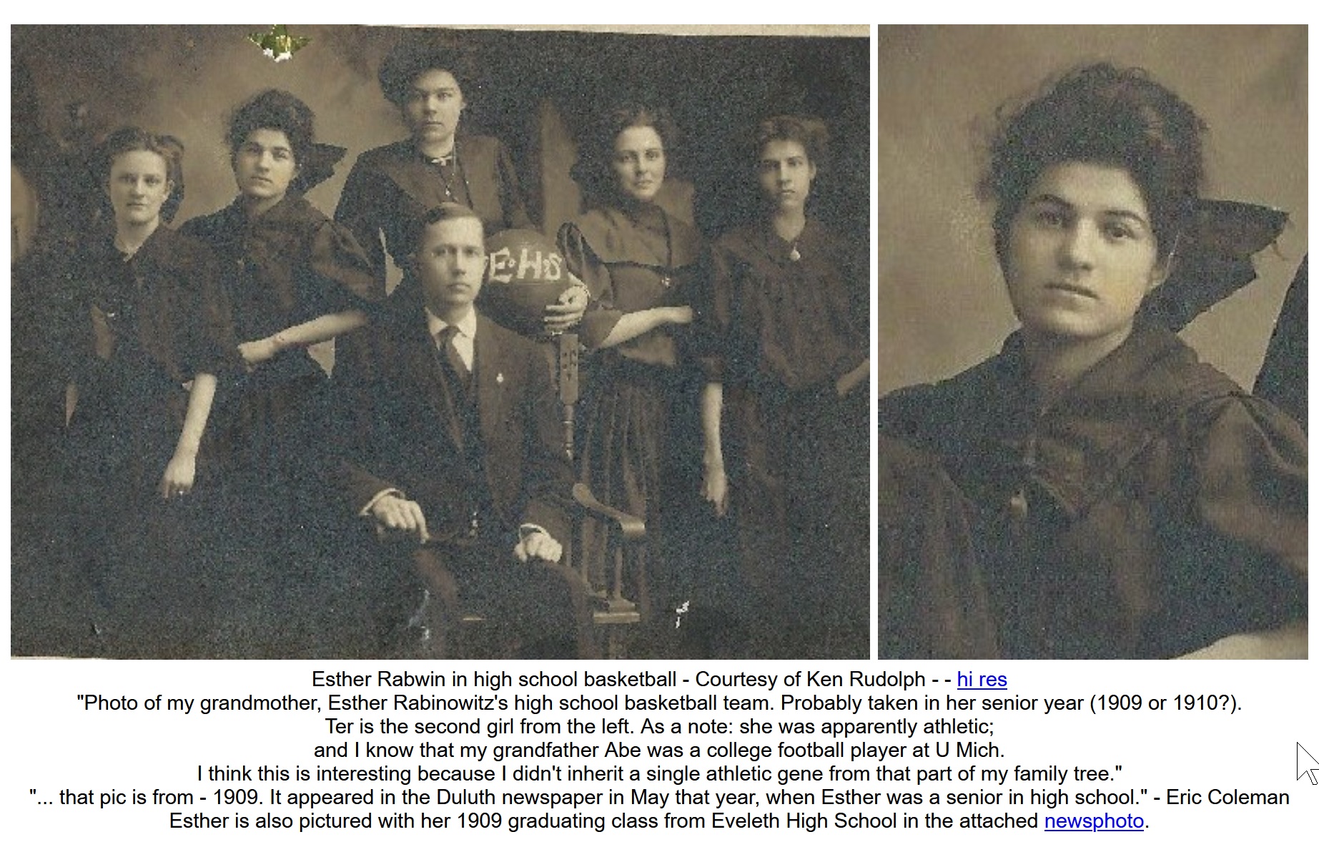 Esther Rabwin photos