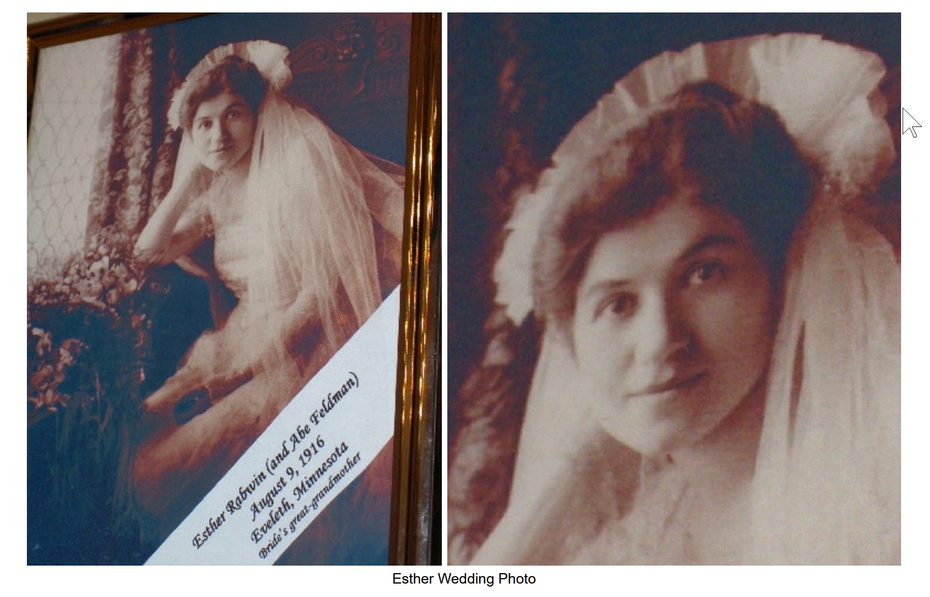 Esther Feldman bride