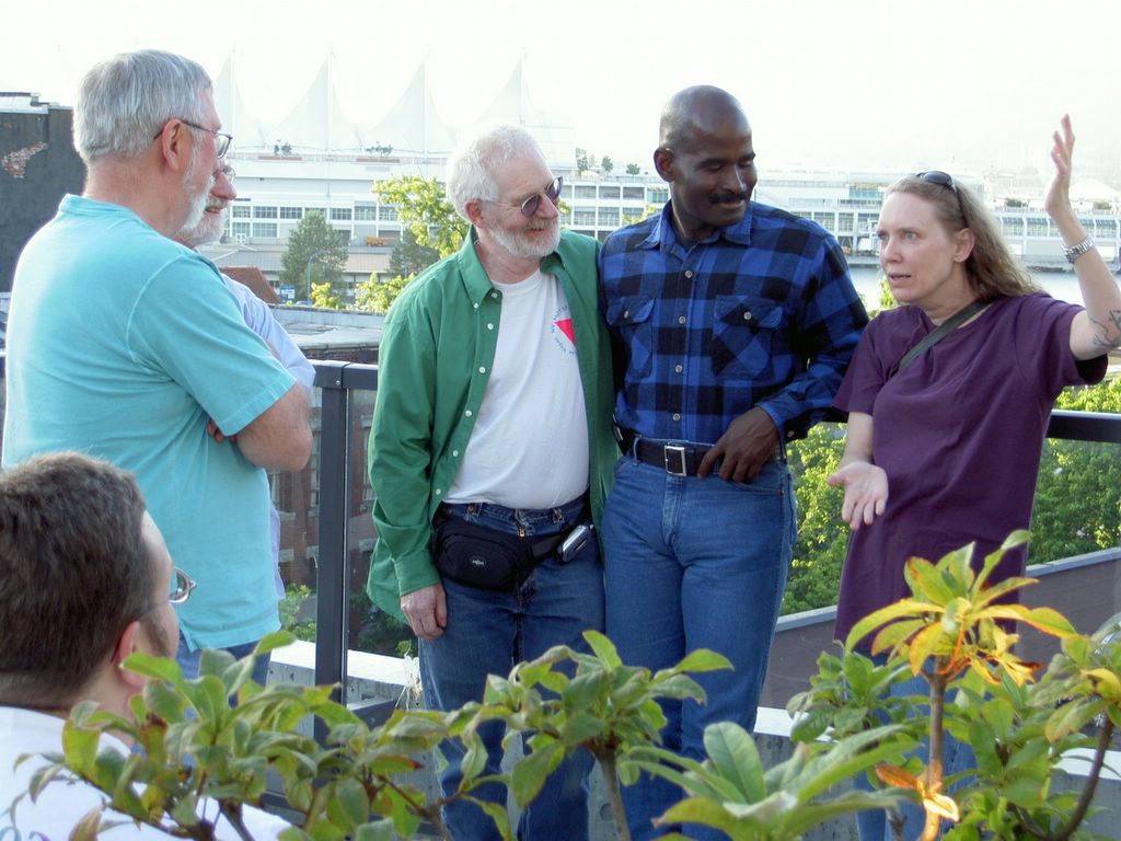 l.-r. Josh, Arnold, John, Robert, Terry, Max