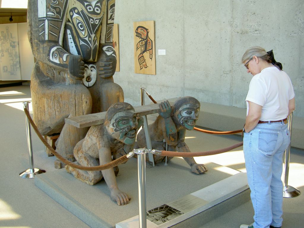 Corry checks out another object