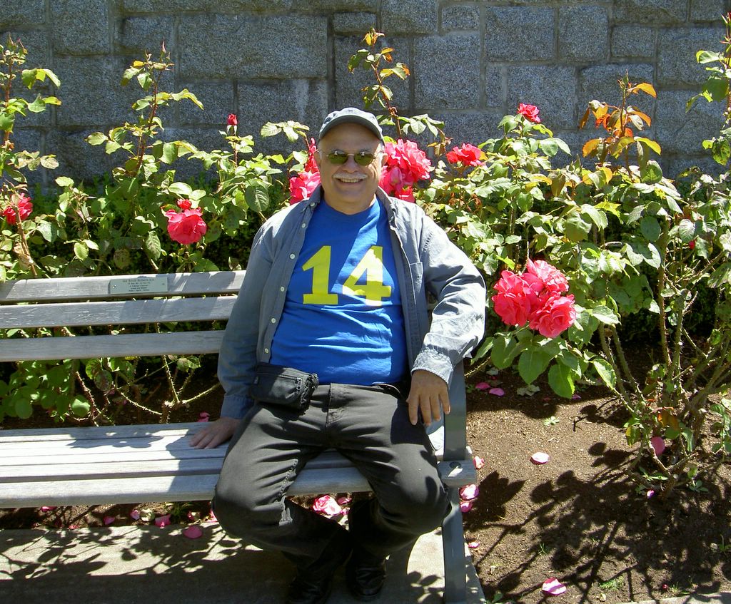 Ken after a hard day (taken by Lars)